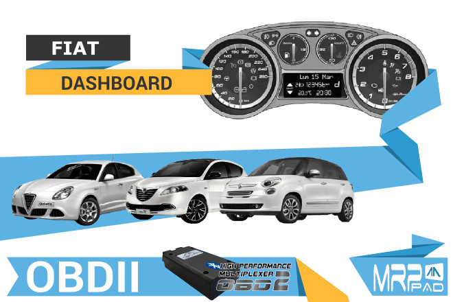 MRPPad version 1.58 dashboard Fiat group OBDII