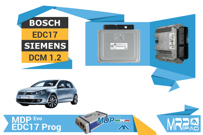 MRPPad version 1.59 Bosch EDC17 Siemens PCR2.1 VAG group
