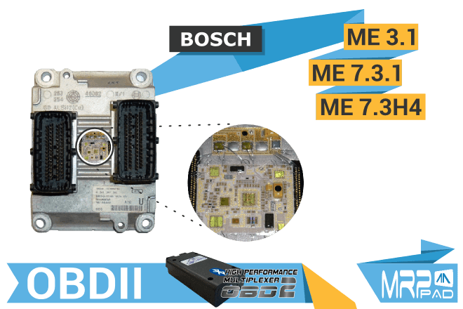 MRPPad version 1.70 Bosch ME7 ECUs