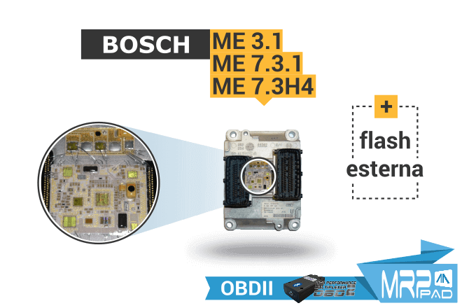 MRPPad 1.88 Bosch ME flash esterna OBDII